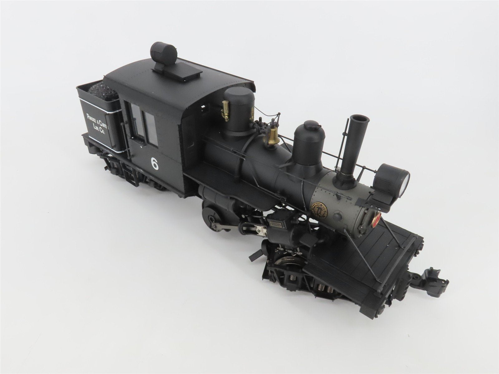 G Scale Bachmann 81180 Pardee & Curtin Climax Narrow Gauge Steam Locomotive #6