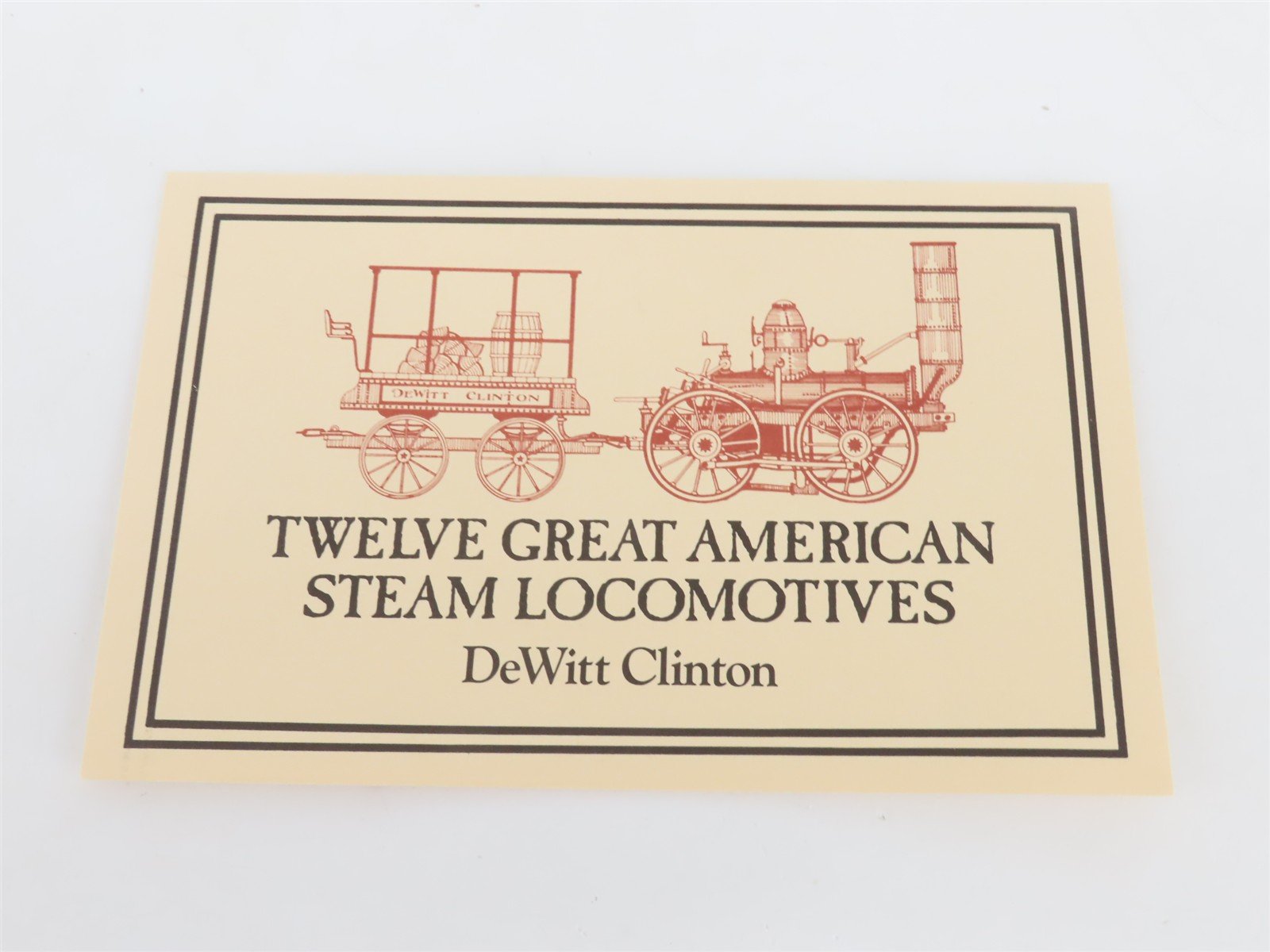1:56 Scale Danbury Mint Diecast DeWitt Clinton Steam STATIC MODEL