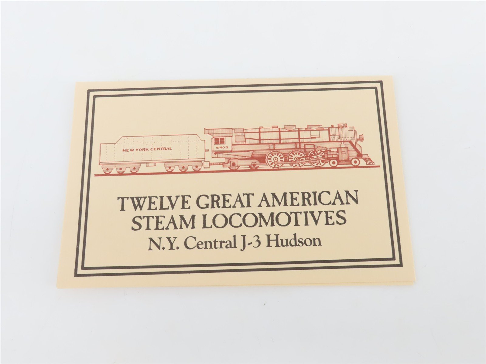 1:154 Scale Danbury Mint Diecast NYC J-3 Hudson Steam #5405 STATIC MODEL