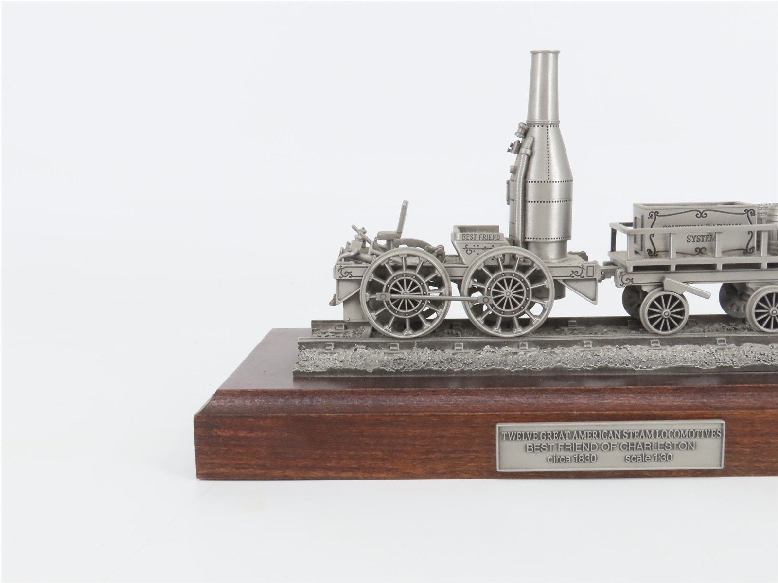 1:30 Scale Danbury Mint Diecast Best Friend of Charleston Steam STATIC MODEL