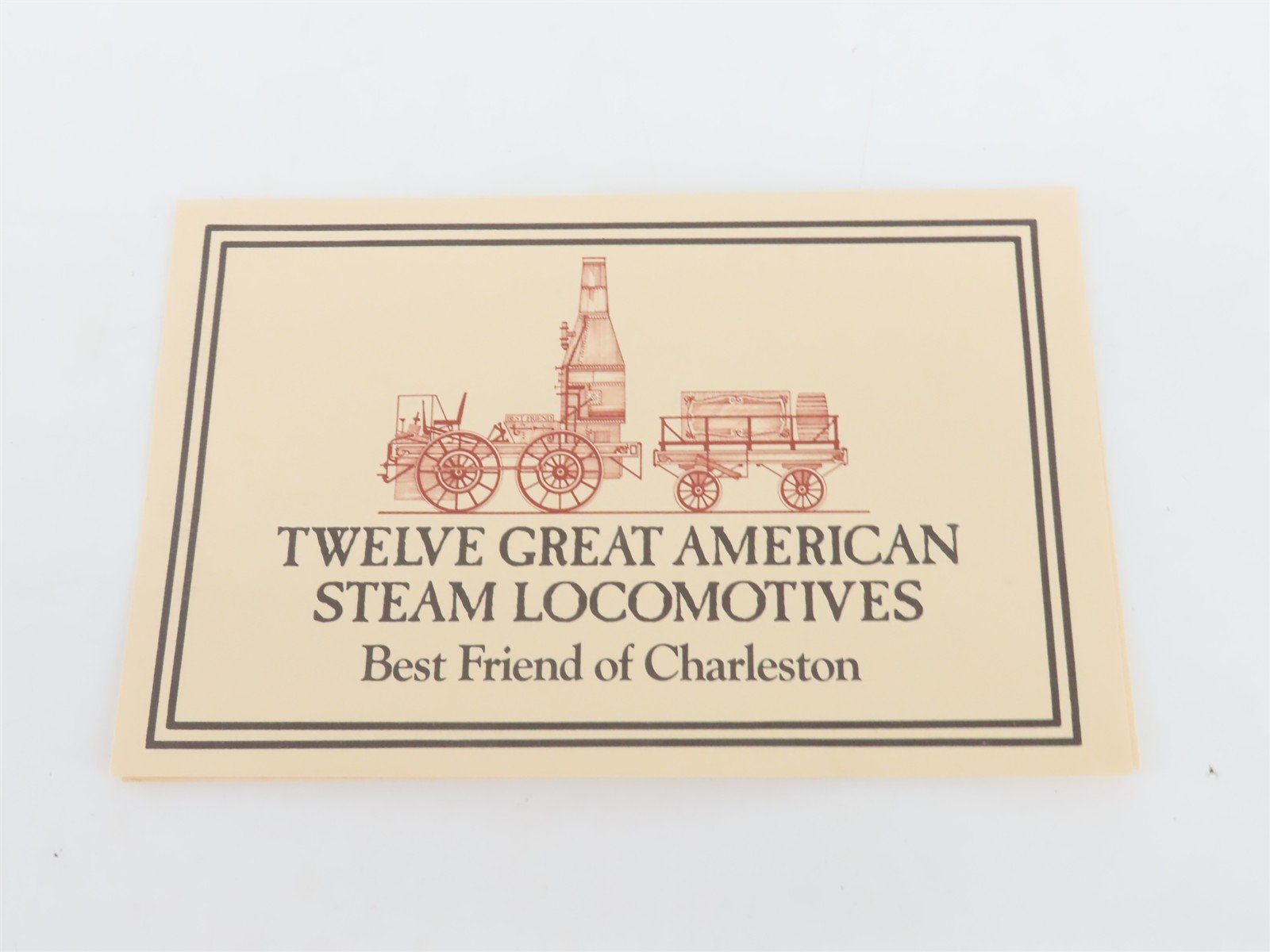 1:30 Scale Danbury Mint Diecast Best Friend of Charleston Steam STATIC MODEL