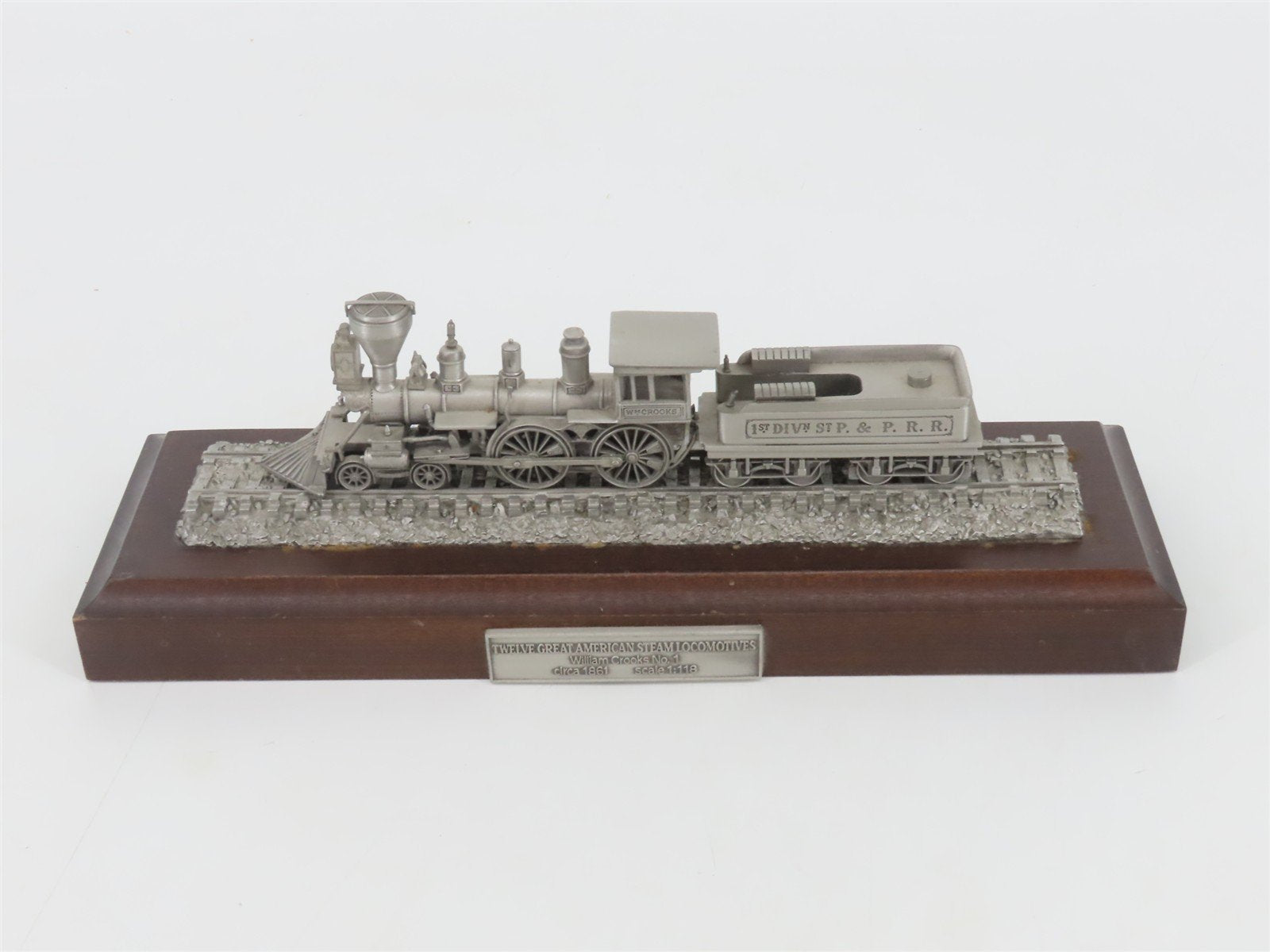 1:118 Scale Danbury Mint Diecast William Crooks Steam Loco #1 STATIC MODEL