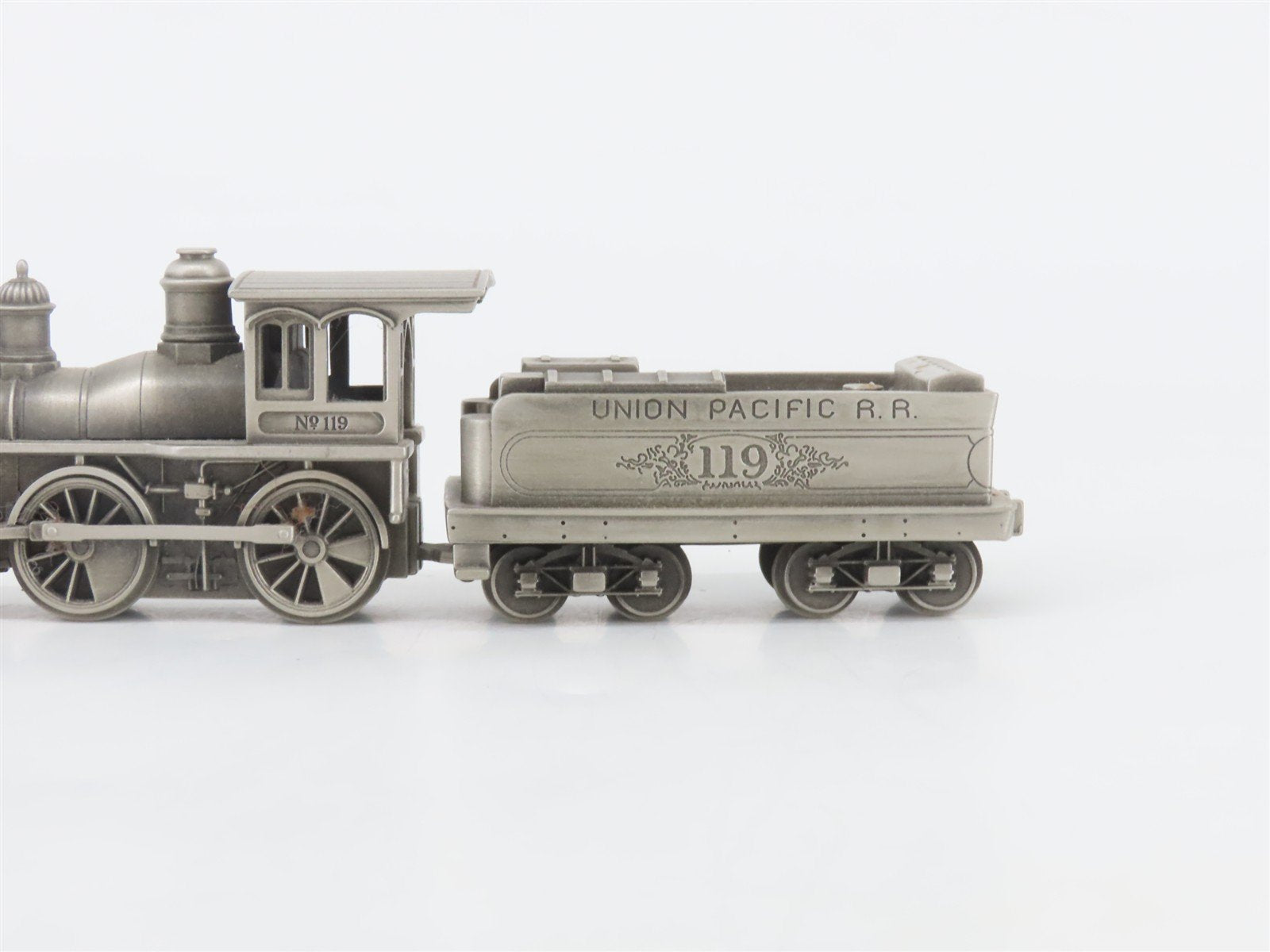 1:89 Scale Danbury Mint Diecast UP 4-4-0 Steam Loco #119 STATIC MODEL