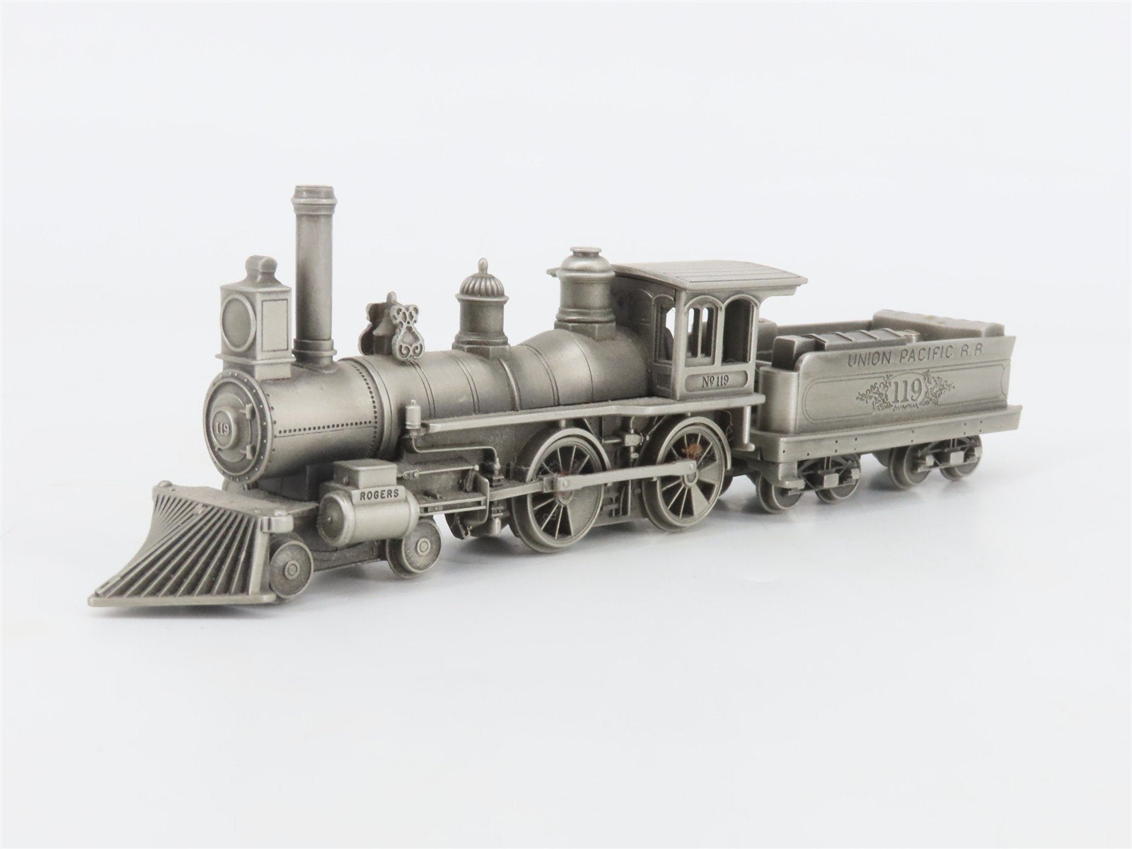 1:89 Scale Danbury Mint Diecast UP 4-4-0 Steam Loco #119 STATIC MODEL