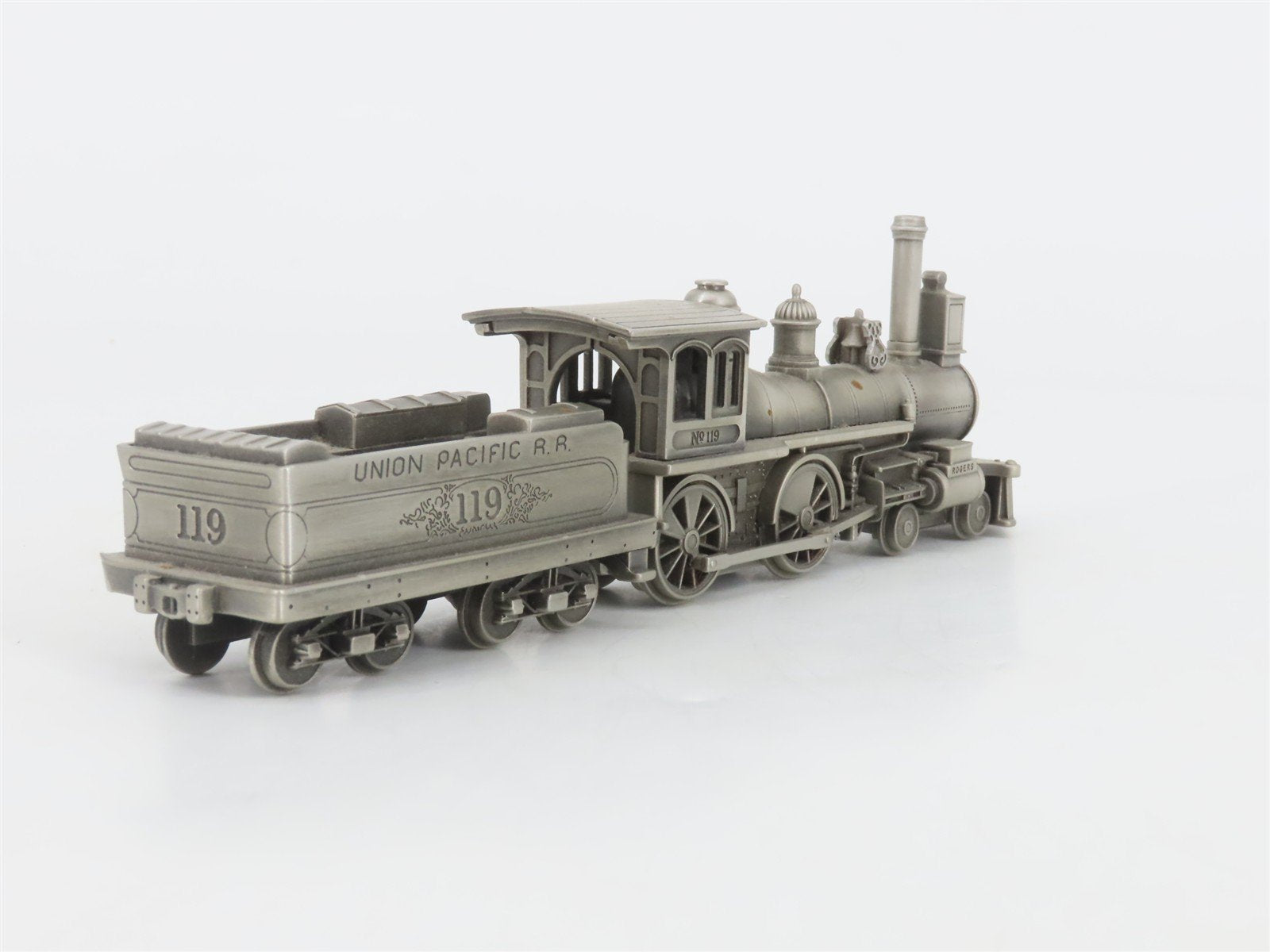 1:89 Scale Danbury Mint Diecast UP 4-4-0 Steam Loco #119 STATIC MODEL