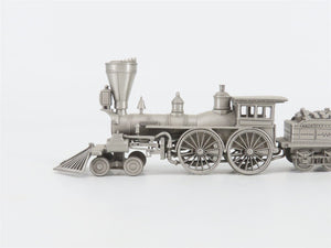 1:90 Scale Danbury Mint Diecast W&A General 4-4-0 Steam Loco #3 STATIC MODEL