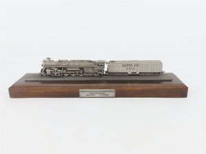 1:153 Scale Danbury Mint Diecast ATSF 4-8-4 Steam Loco #2919 STATIC MODEL