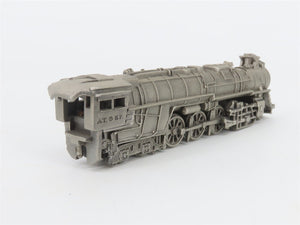 1:153 Scale Danbury Mint Diecast ATSF 4-8-4 Steam Loco #2919 STATIC MODEL