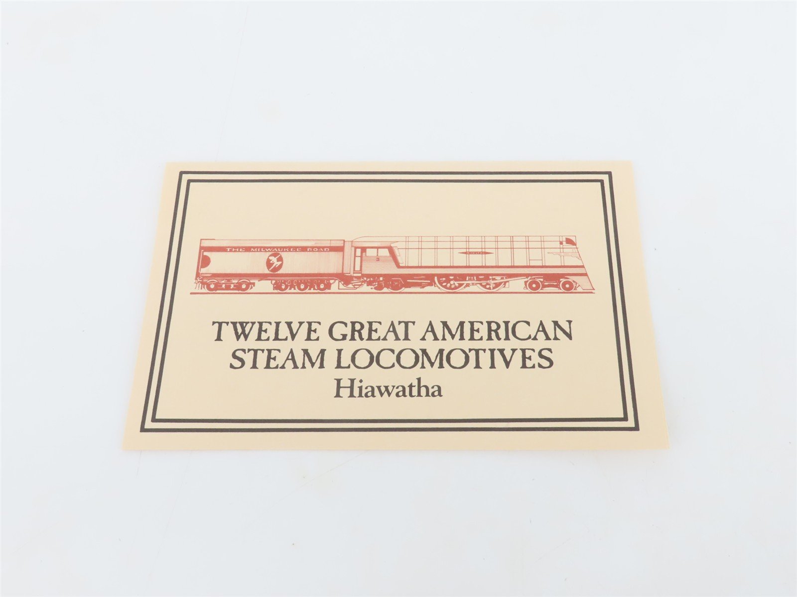 1:118 Scale Danbury Mint Diecast MILW Hiawatha 4-4-2 Steam #3 STATIC MODEL