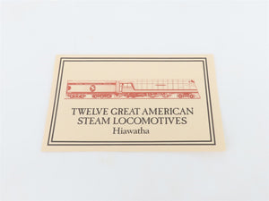 1:118 Scale Danbury Mint Diecast MILW Hiawatha 4-4-2 Steam #3 STATIC MODEL