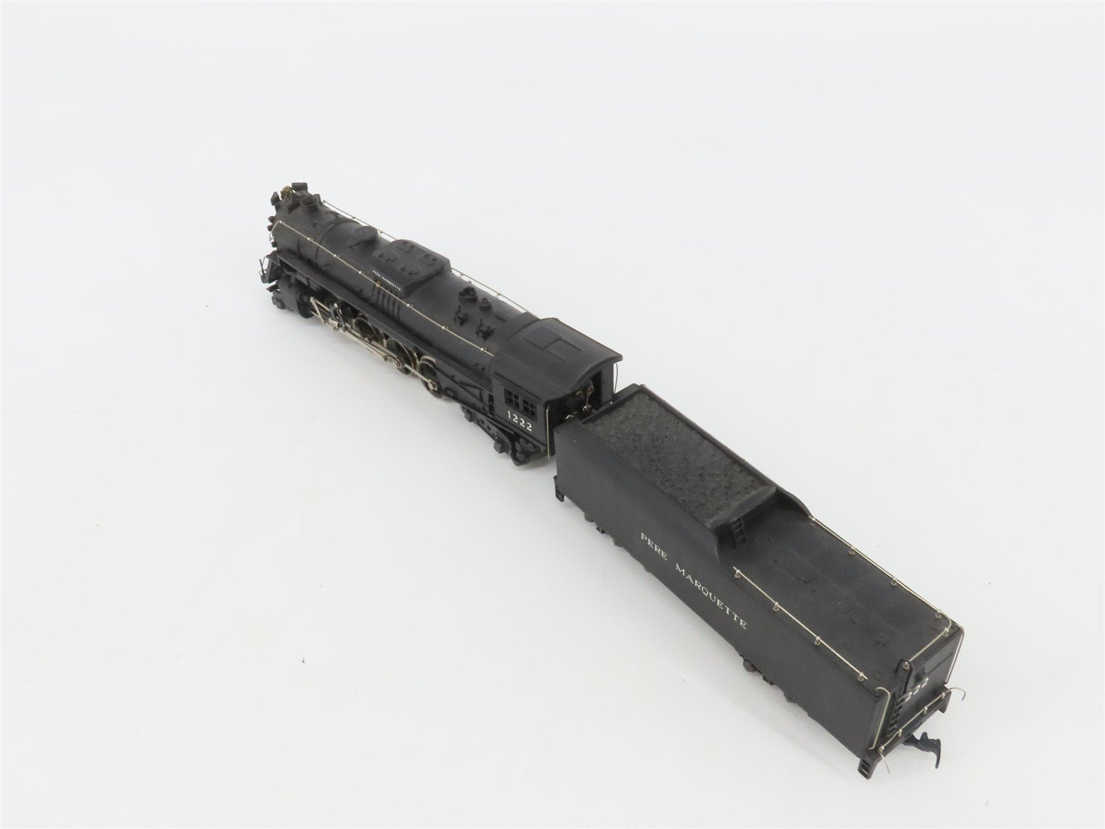 HO Scale Rivarossi PM Pere Marquette 2-8-4 Steam Locomotive #1222