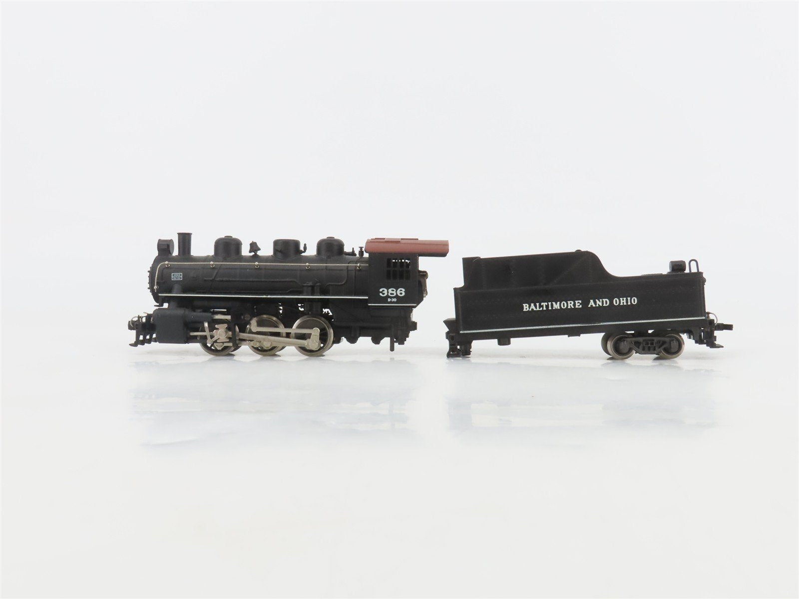 HO Scale Rivarossi B&O Baltimore & Ohio 0-6-0 Steam Locomotive #386