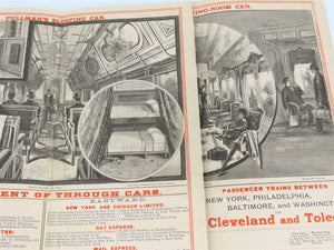 Sept 1883 PRR Pennsylvania Railroad Timetable