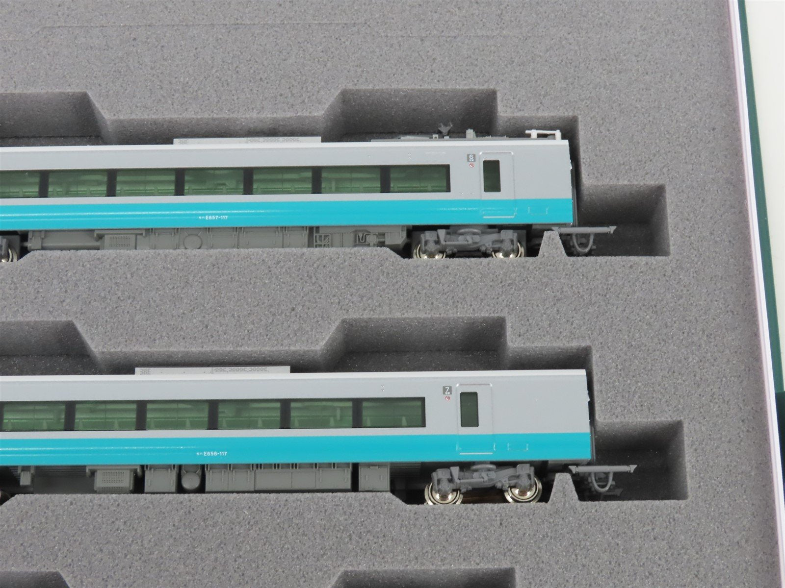 N Scale KATO 10-1878 E657 Series Revial Color Electric Passenger Set