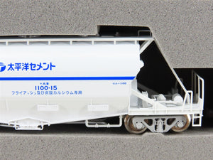 N Scale Tomix 97602 Private Owner Covered Hopper Wagon Type HOKI1100 8-Car Set