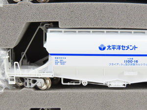 N Scale Tomix 97602 Private Owner Covered Hopper Wagon Type HOKI1100 8-Car Set