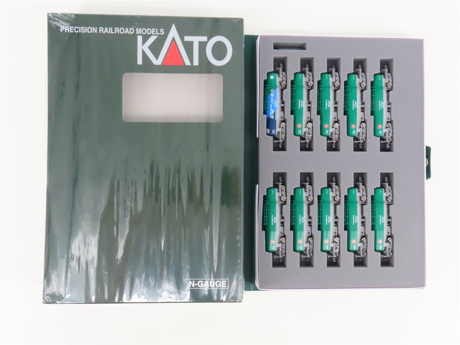 N Scale KATO 10-1750 TAKI 1000 (Late Model) Tankcar 10-Piece Set