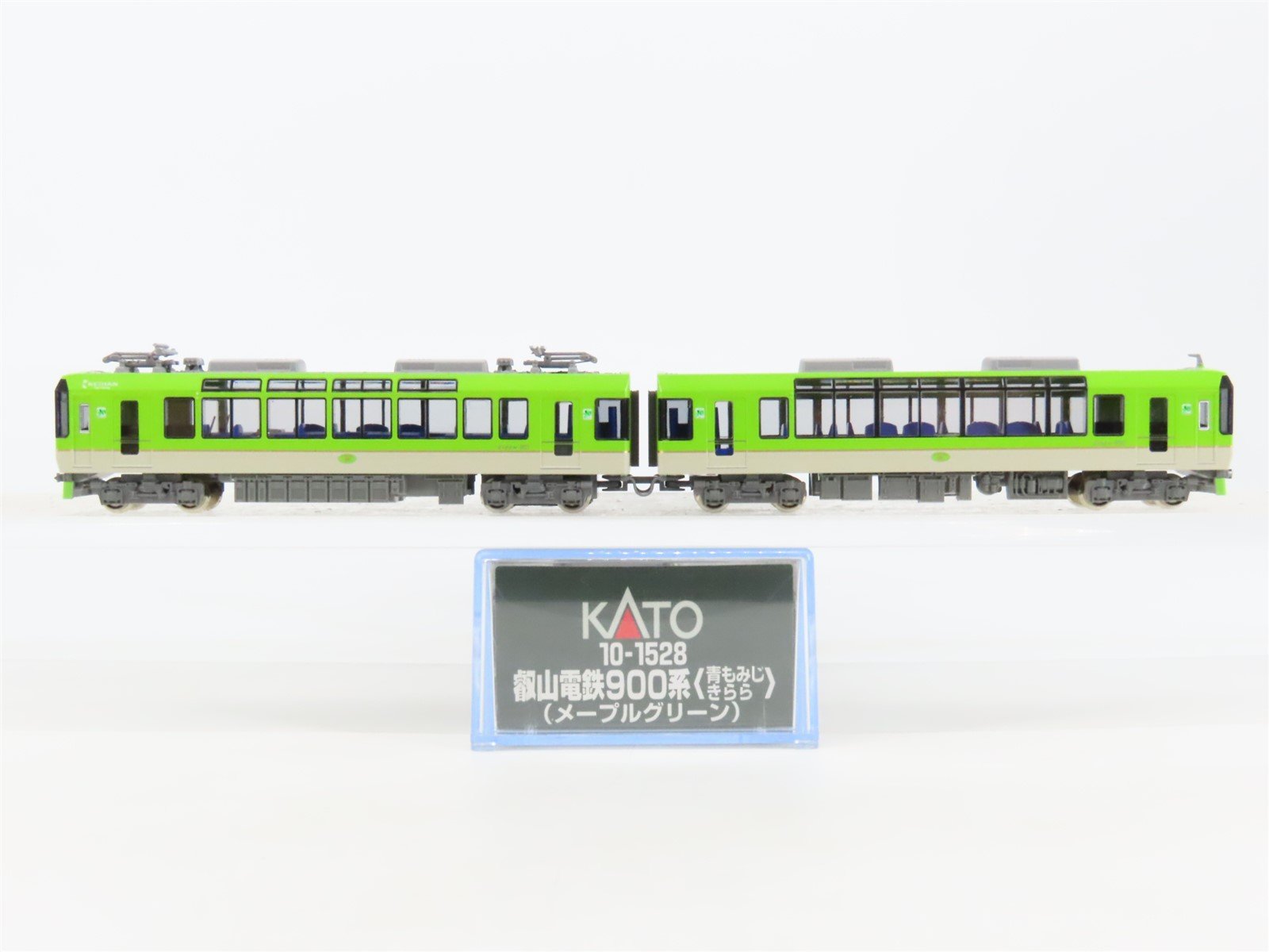 N Scale KATO 10-1528 Eizan Railway 900 Series 2-Unit Electric 