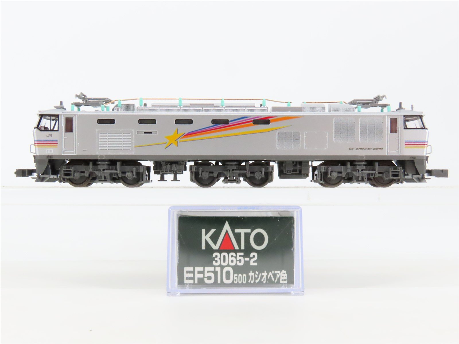 N Scale KATO 3065-2 JR East Japan "Cassiopeia" Class EF510-500 Series Electric