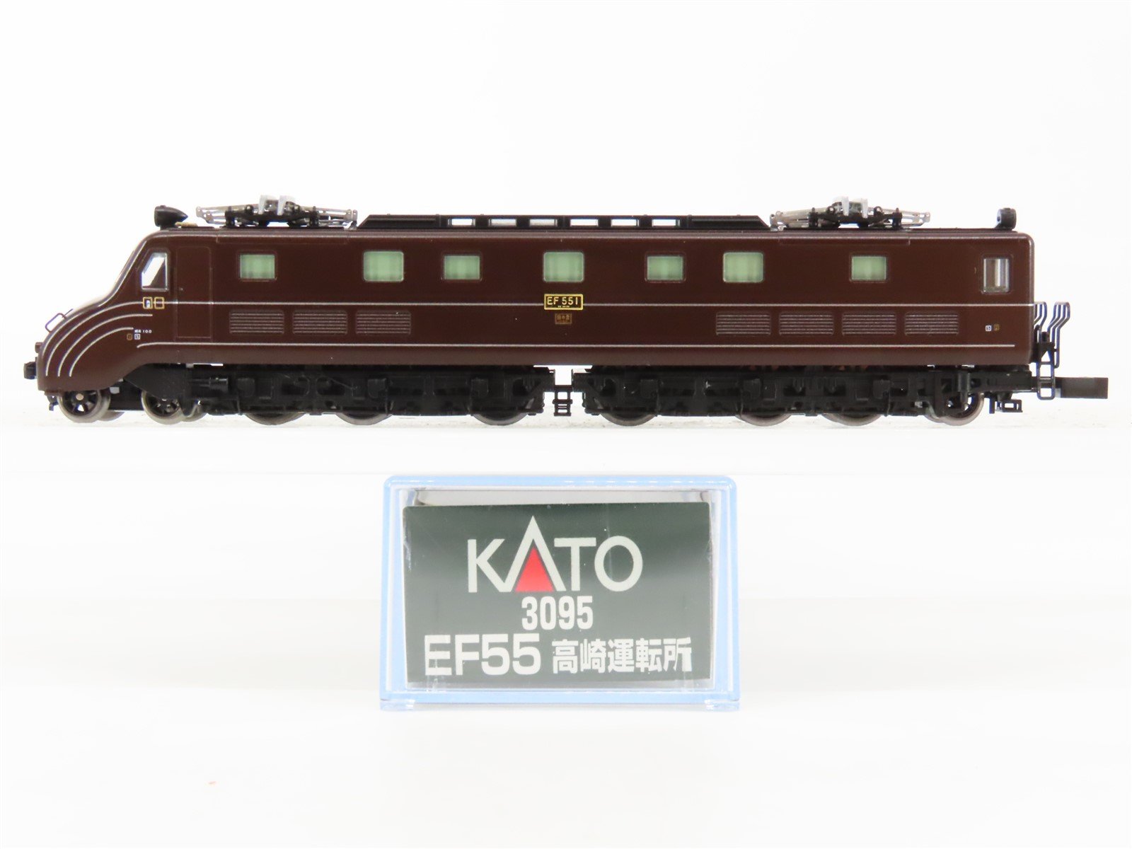 N Scale KATO 3095 JNR Japanese National Takasaki Depot Class EF55 Electric #1