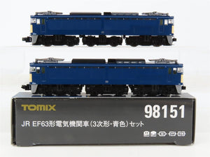 N TOMIX 98151 JR Japan Railways Class EF63 3rd Generation Electric 2-Unit Set