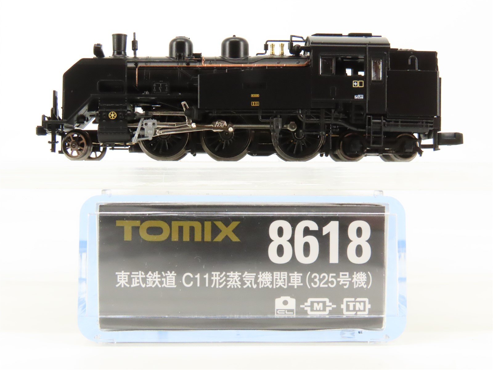 N Scale TOMIX 8618 Tobu Railway 2-6-4T C11 Tank Steam Locomotive #325