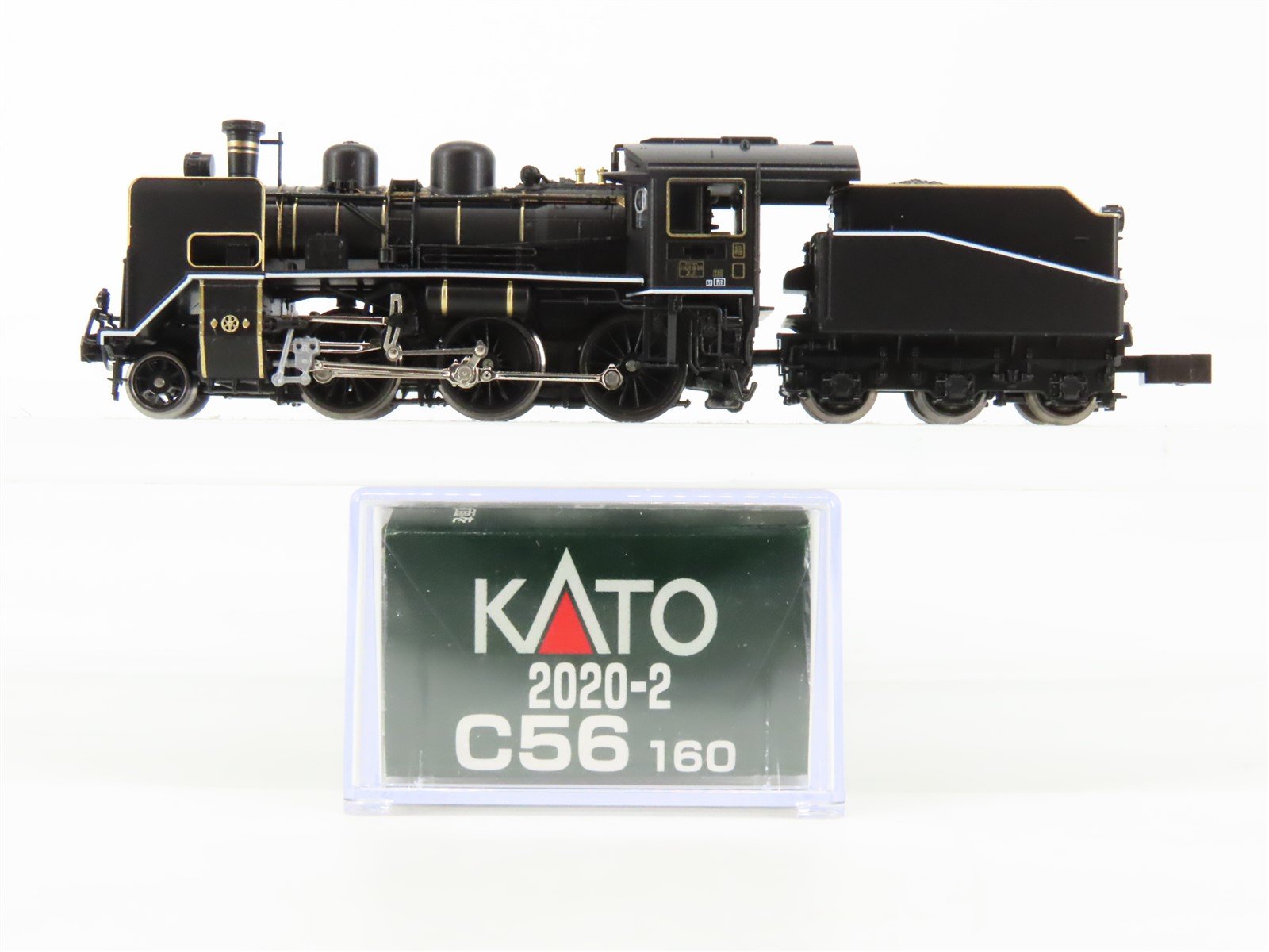 N Scale KATO 2020-2 JNR Japanese National 2-6-0 C56 Steam Locomotive #160