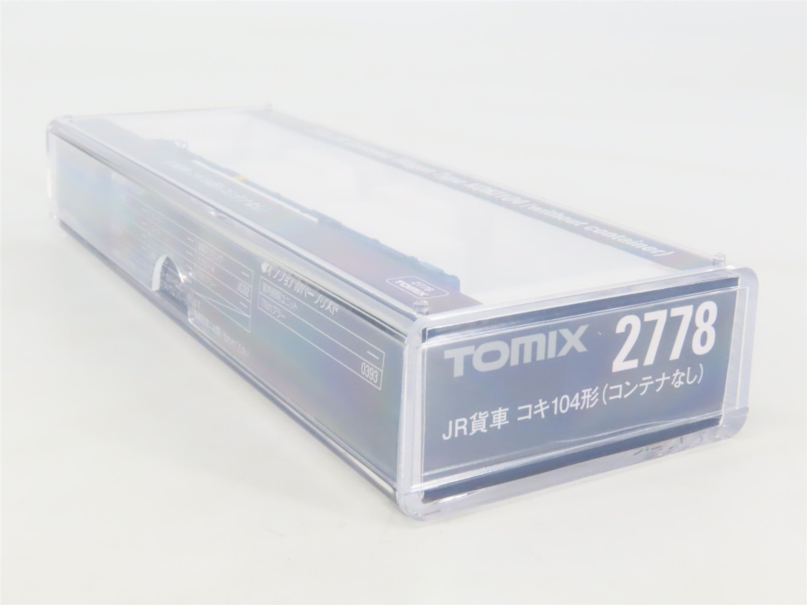 N Scale TOMIX 2778 JR Japan Freight Railway Type KOKI104 COFC Flat Car #2426