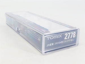 N Scale TOMIX 2778 JR Japan Freight Railway Type KOKI104 COFC Flat Car #2426