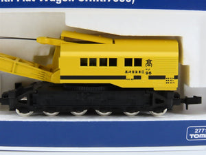 N TOMIX 2771 JNR Japanese National Type S080 Crane & CHIKI7000 Flat Car Set