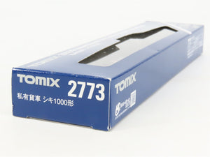 N TOMIX 2773 Nippon Express SHIKI1000 Low Loader Flat Car w/ Transformer Load