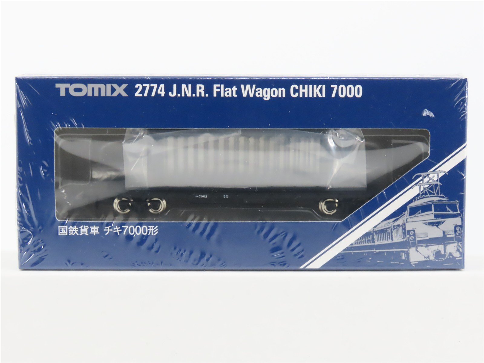 N TOMIX 2774 JNR Japanese National Type CHIKI7000 Flat Car #7062 - SEALED
