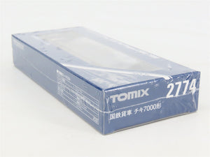 N TOMIX 2774 JNR Japanese National Type CHIKI7000 Flat Car #7062 - SEALED