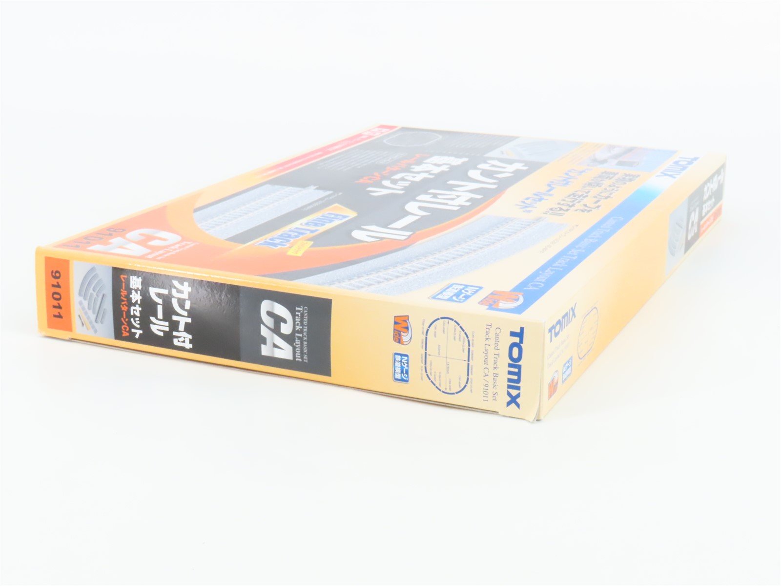 N Scale TOMIX Fine Track 91011 Wide Canted Track Basic Set (Layout CA)
