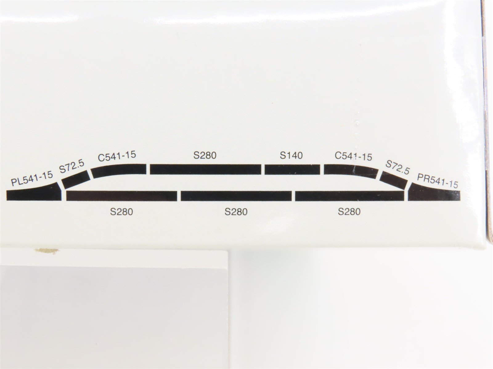 N Scale TOMIX Fine Track 91092 Siding Track Set II (Layout B)