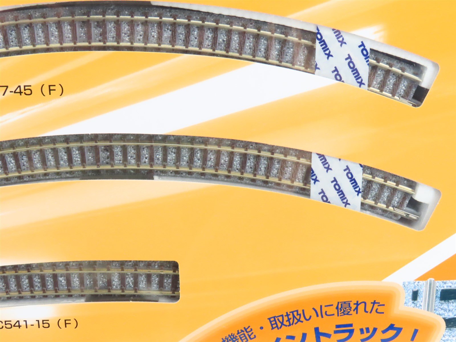 N Scale TOMIX Fine Track 91064 Double-Tracking Set (Track Layout D)