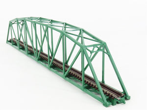 N Scale TOMIX Fine Track 3279 S420 Single Track Curved-Chord Truss Bridge
