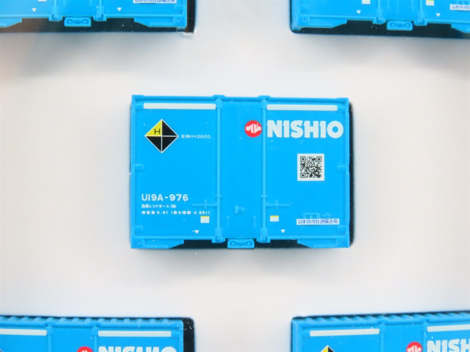 LOT of 3 N Scale TOMIX Japanese Tank Containers & Nishio Containers Packs