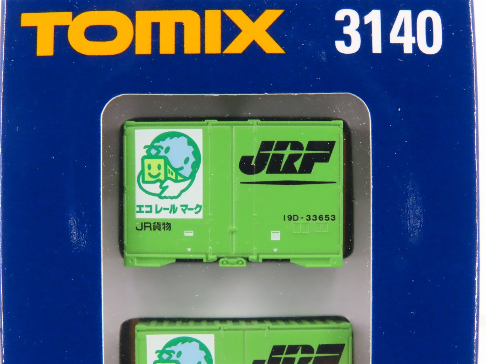 LOT of 6 N TOMIX Japanese Nissan, JR Freight, Zentsu & PanAsia Container 3-Packs