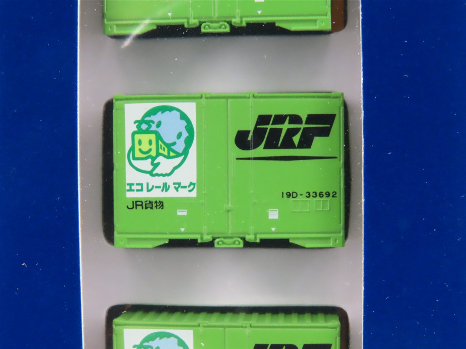 LOT of 6 N TOMIX Japanese Nissan, JR Freight, Zentsu & PanAsia Container 3-Packs