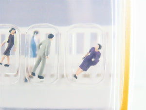 N 1/150 Scale KATO 24-208 Passengers Walking #2 People Figures 6-Pack