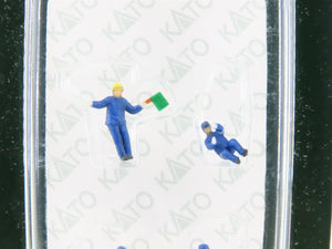 N Scale KATO 24-770/771 Steam Locomotive Crew A&B Figures 8-Piece Set