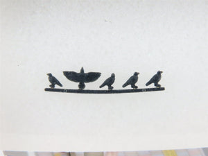 N 1/150 Scale KATO Figu-Animal 24-714 Trash Can & 5 Crow Figures