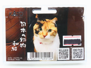 N 1/150 Scale KATO Figu-Animal 24-710 Maneki-Neko Beckoning Cat & 10 Cat Figures
