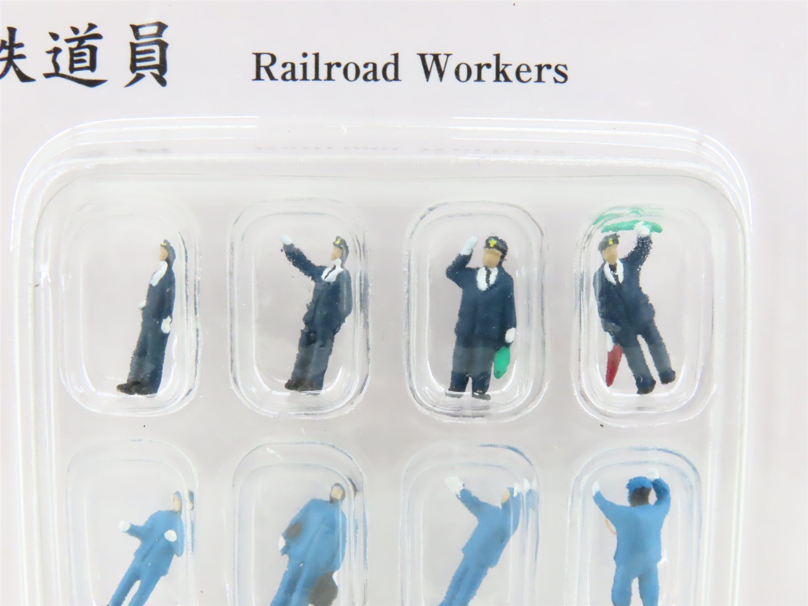 N 1/150 Scale TOMYTEC 104 Railroad Workers People Figures 12-Pack