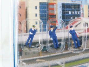 N 1/150 Scale KATO 24-202 Train Station Staff People Figures 6-Pack