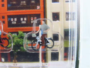 N 1/150 Scale KATO DioTown 24-215 Bicyclist People Figures 3-Pack