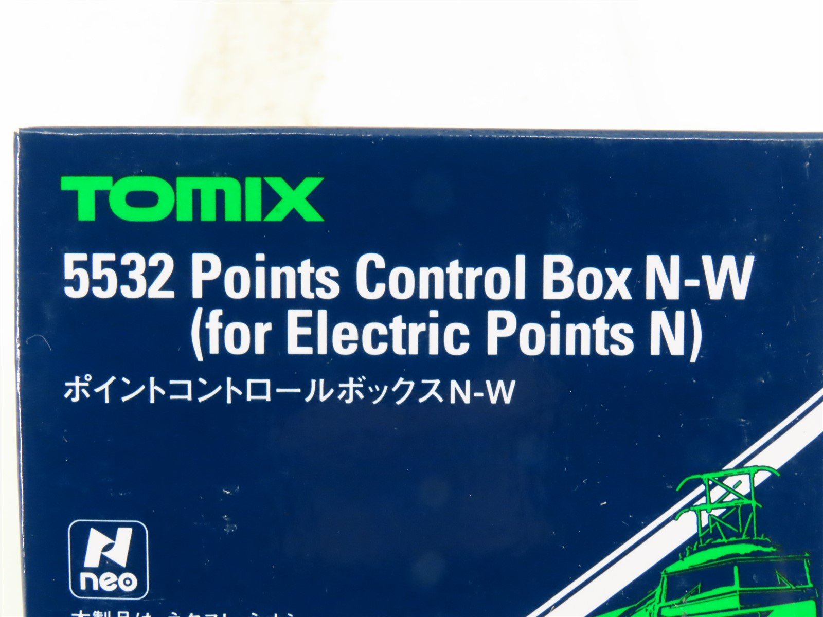 LOT of 4 N Scale TOMIX 5532 Points Control Box N-W (Two Output)