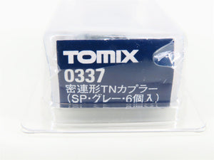 LOT of 9 N 1/160 Scale TOMIX 0336 & 0337 Black & Gray TN Close Coupler 6-Packs