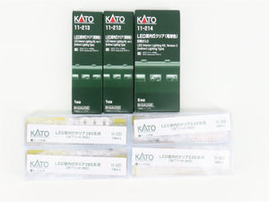 LOT of 7 N KATO Lighting Kits for Japanese Passenger Cars (E26, 285 & Other)